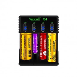 Cargador baterías Vapcell Q4